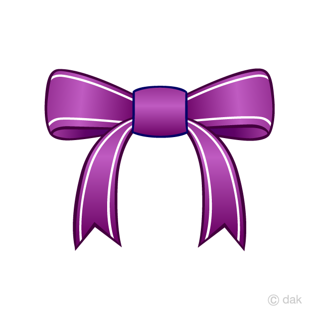 clipart bow lilac