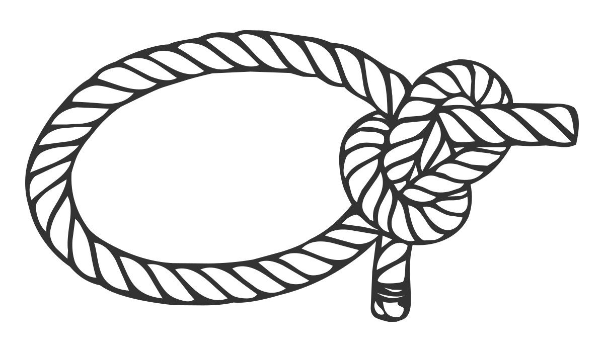Knot clipart bowline knot, Knot bowline knot Transparent FREE for.