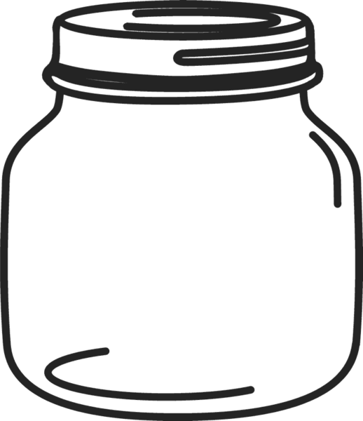 invitation clipart mason jar