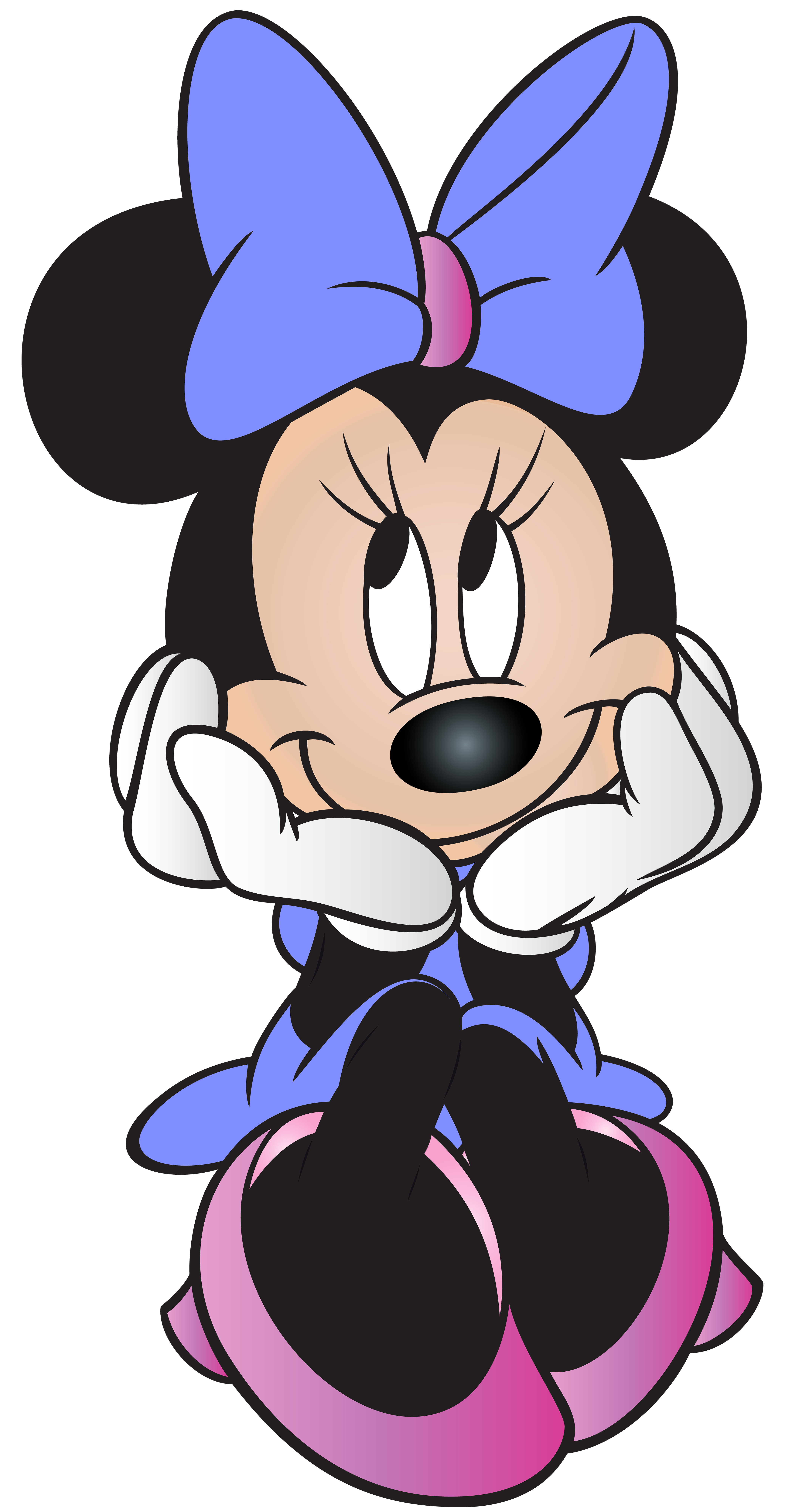 Free clip art png. Clipart easter minnie mouse