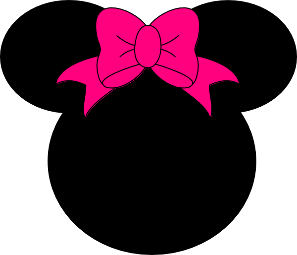 clipart bow minnie mouse