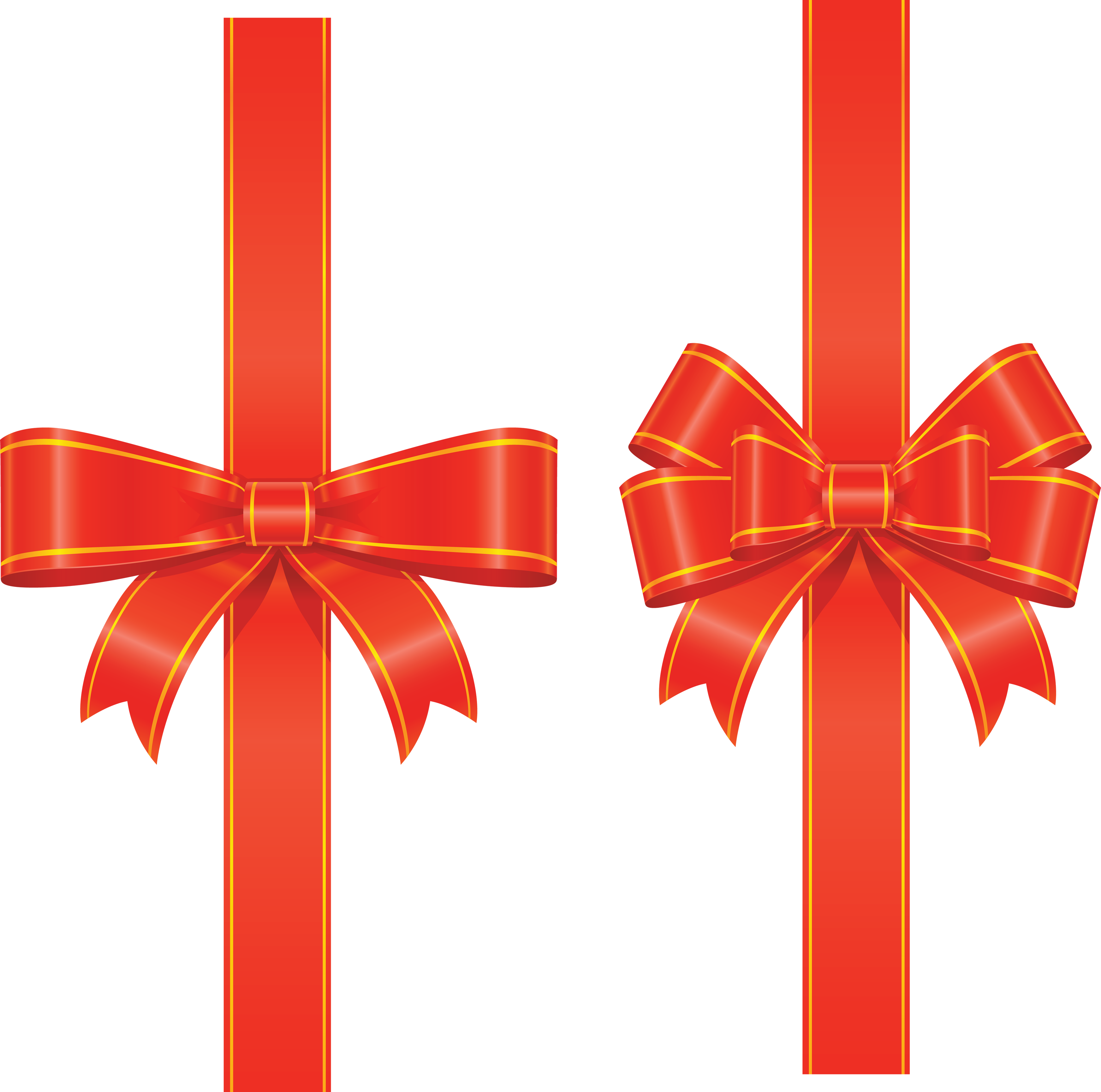 Gift and ribbon one. Clipart bow object