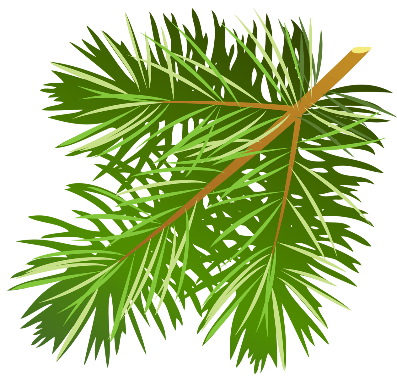 garland clipart pine cone
