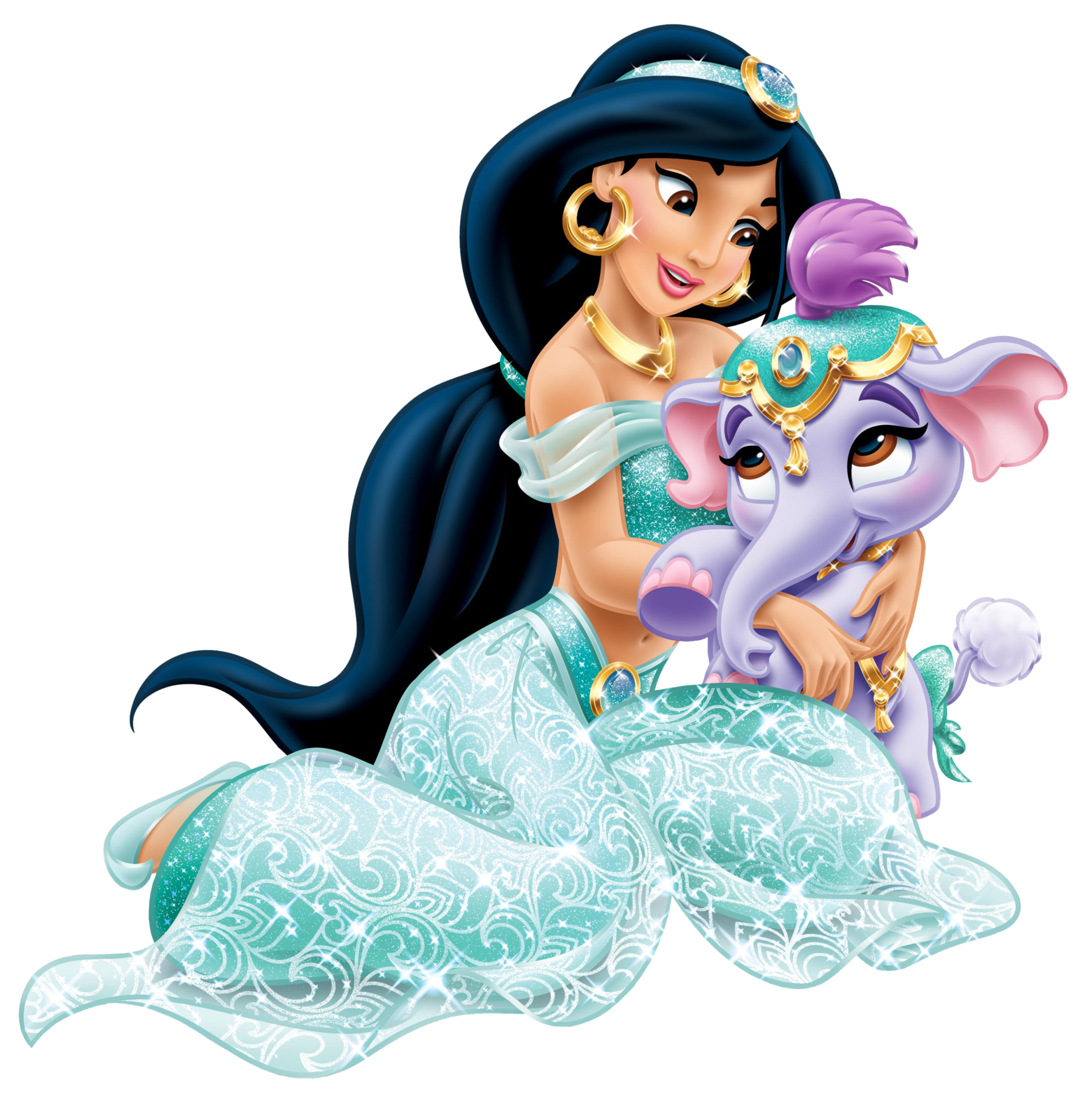Clipart key princess. Disney jasmine with cute