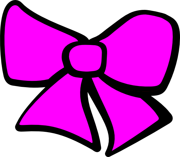 clipart bow solid bow