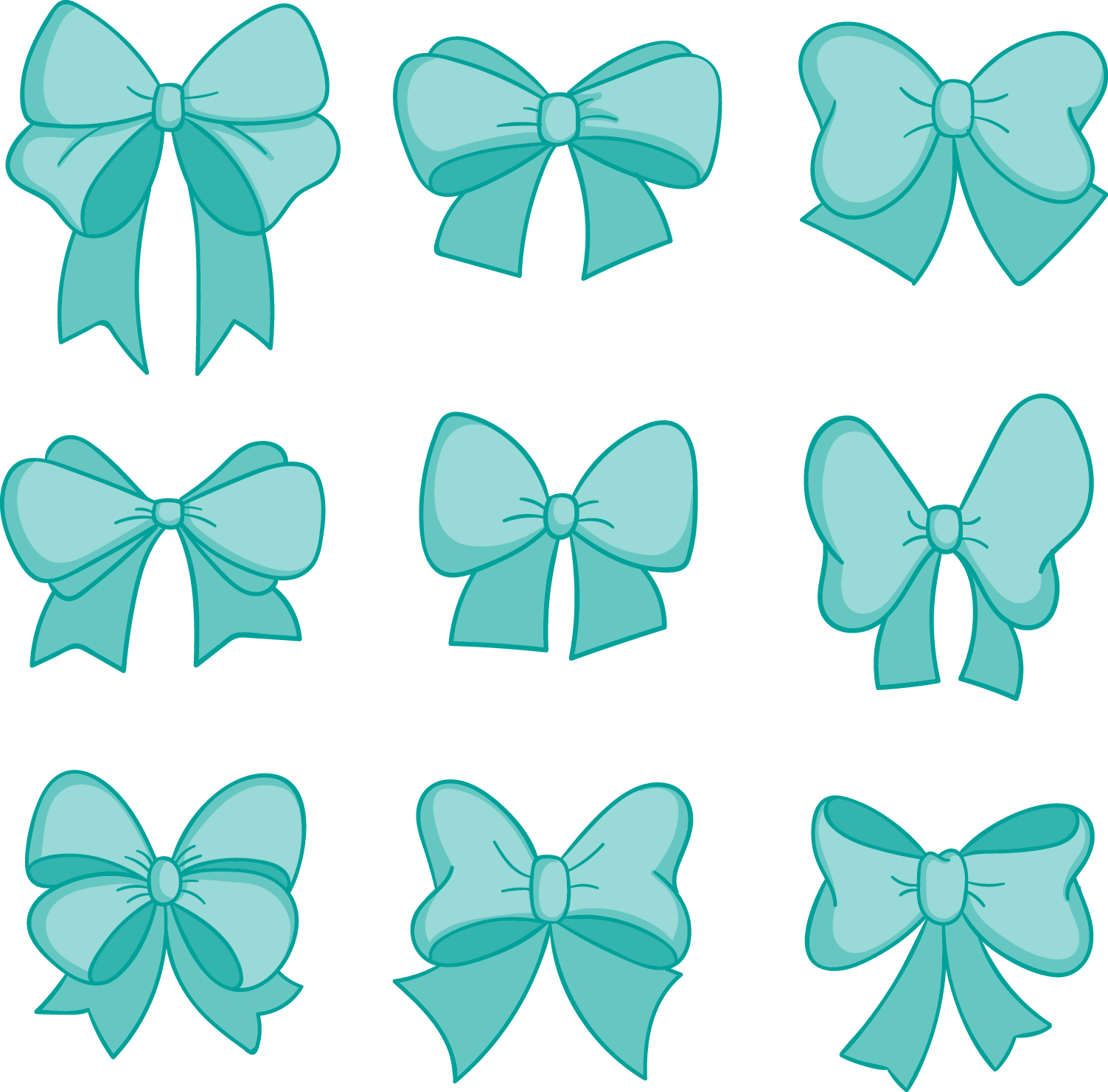 lace clipart tied