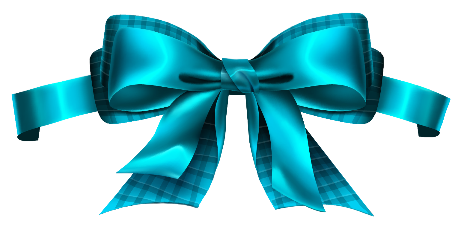 Blue checkered png picture. Clipart bow turquoise bow