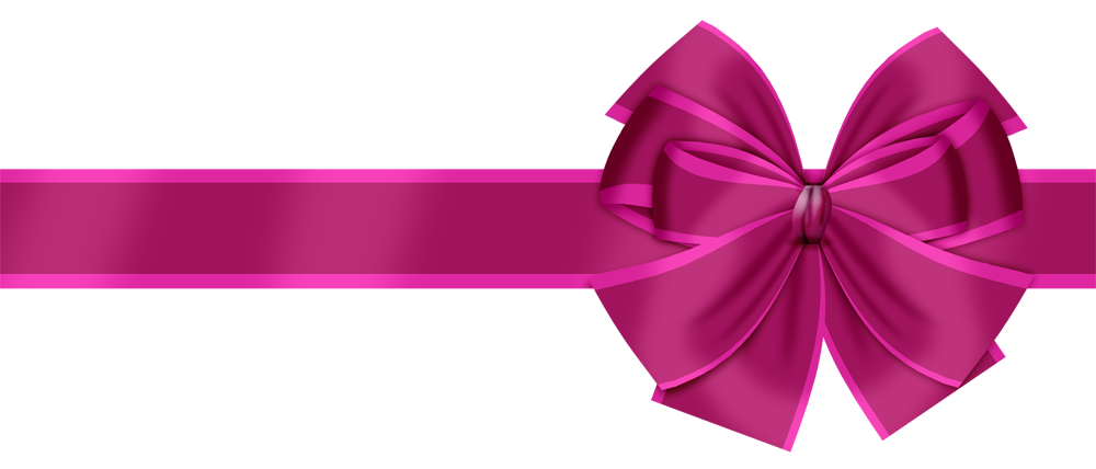 clipart bow violet ribbon