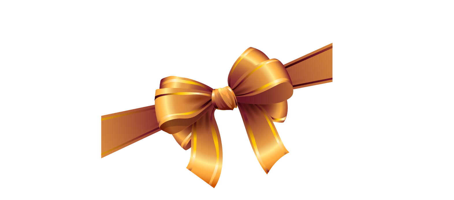 clipart bow yellow ribbon