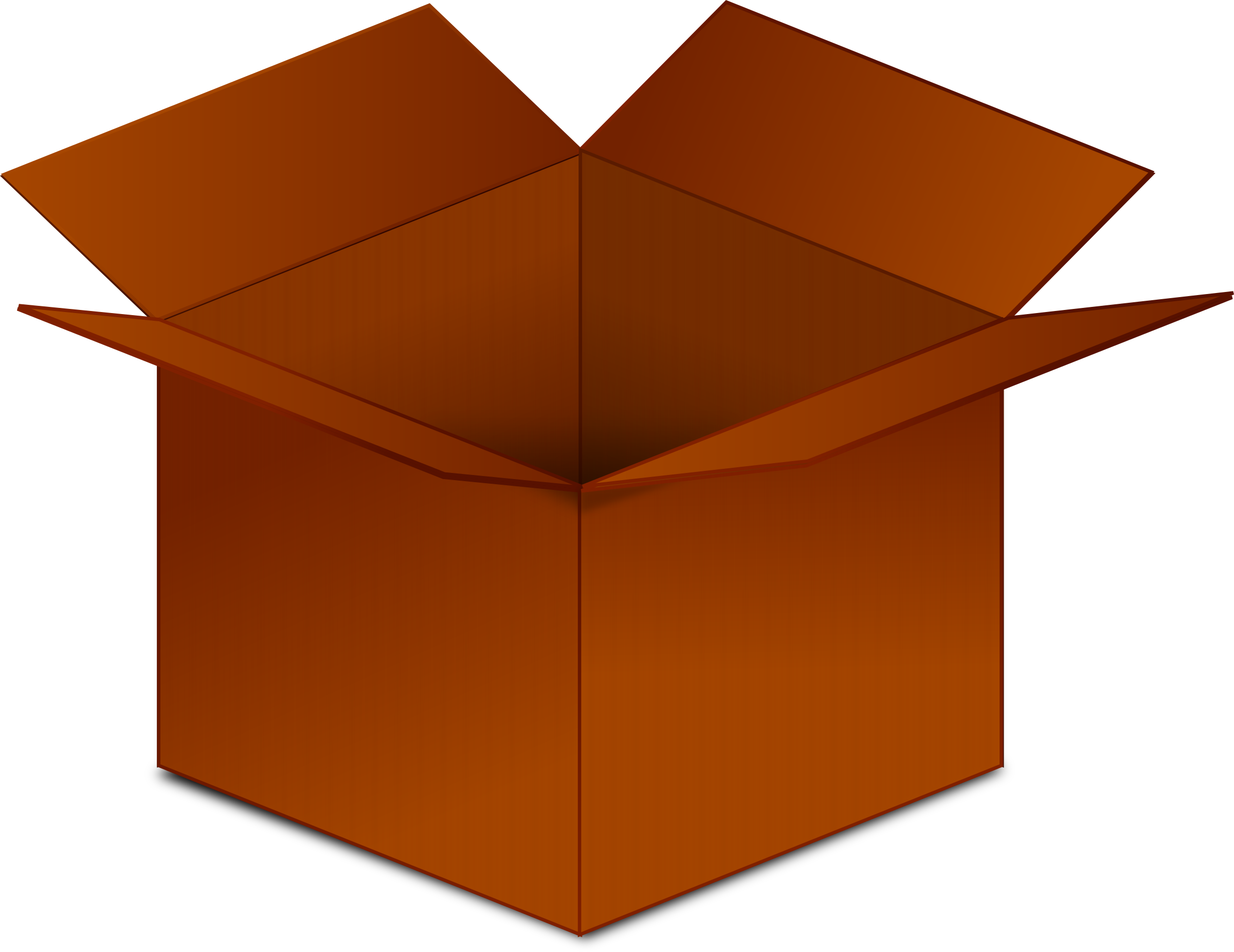 clipart box cartoon