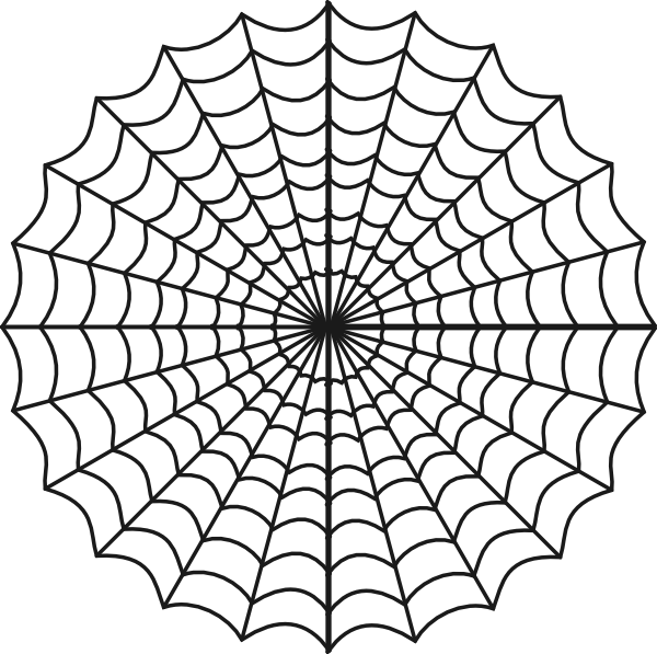 Spiderweb clipart spooky spider. Great diagram to practice