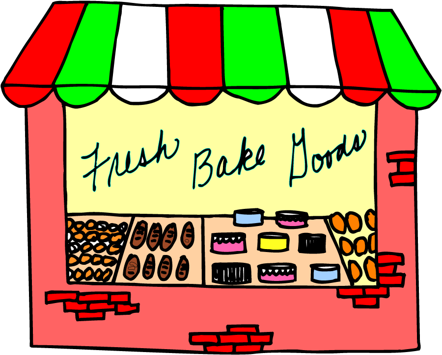 Bakery clipart bakery storefront. Grocery at getdrawings com