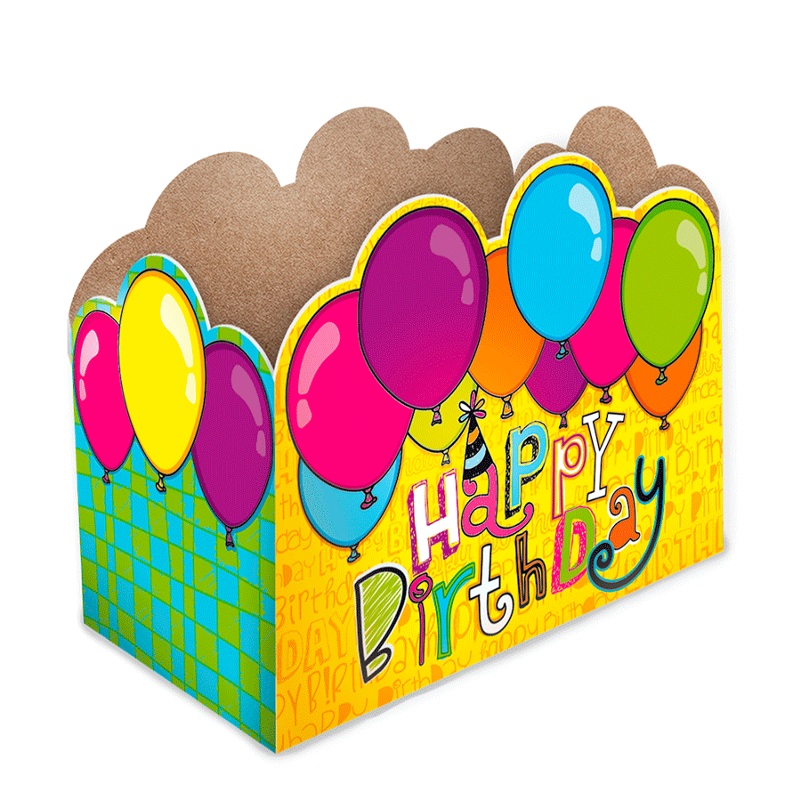 clipart box happy birthday