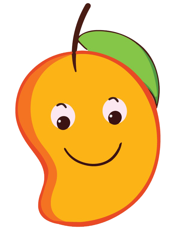 Frequently asked questions message. Mango clipart eye