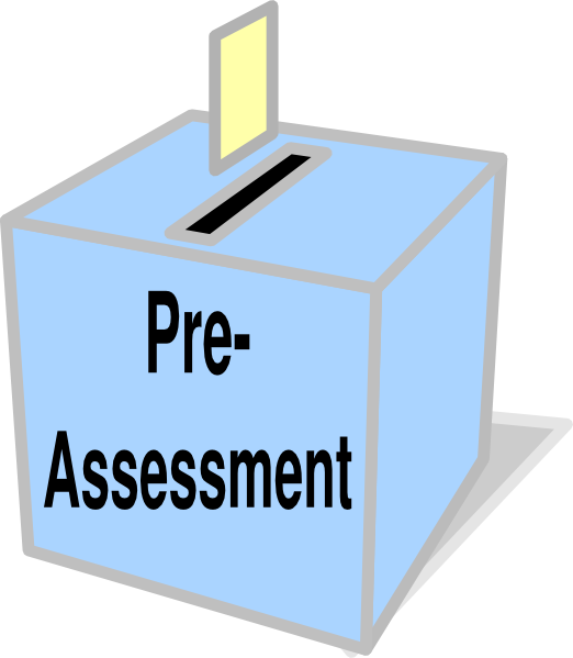 Poll clip art at. Assessment clipart pre assessment