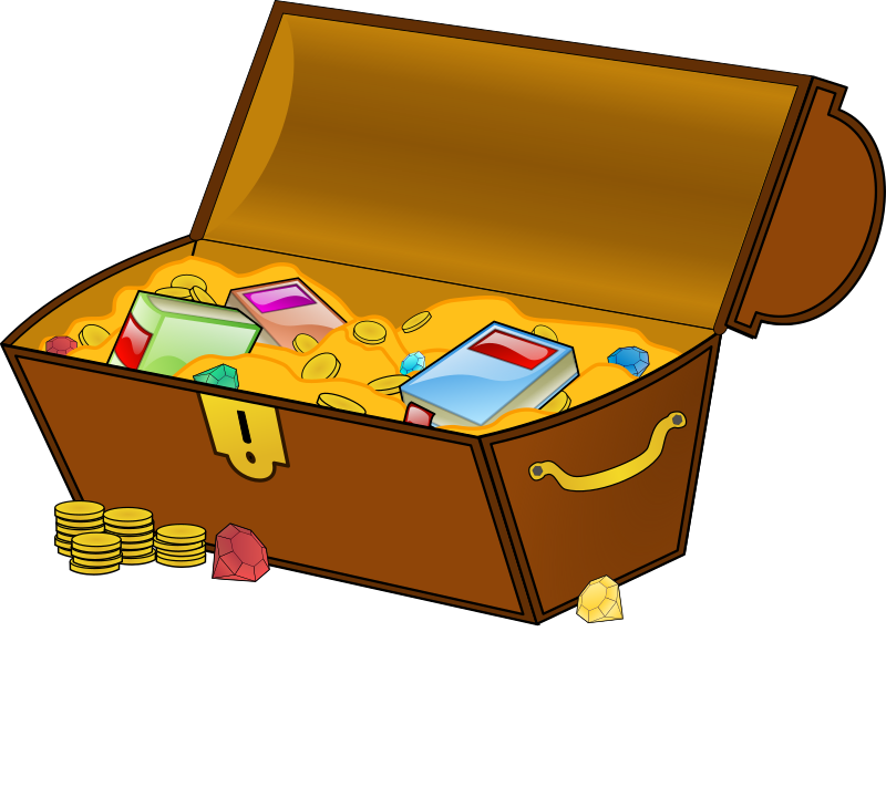 treasure clipart money