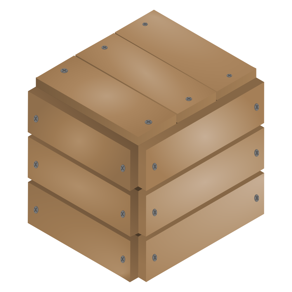 clipart box wood box