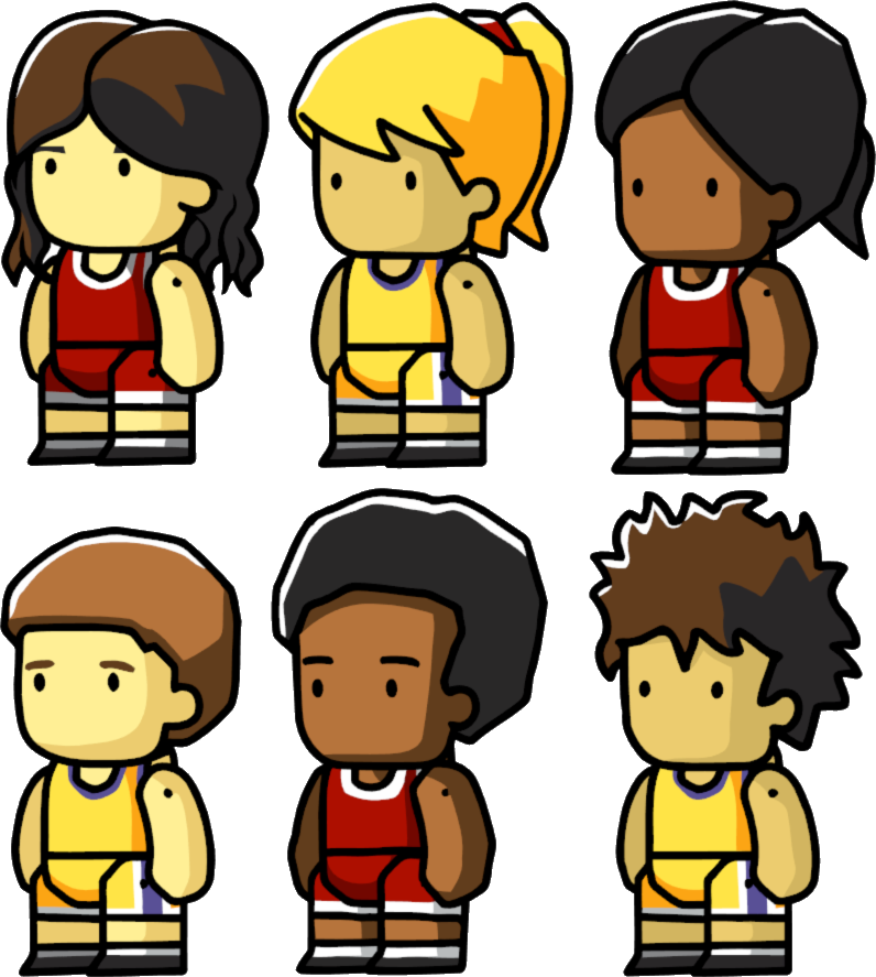 Image variants png scribblenauts. Clipart boy basketball player