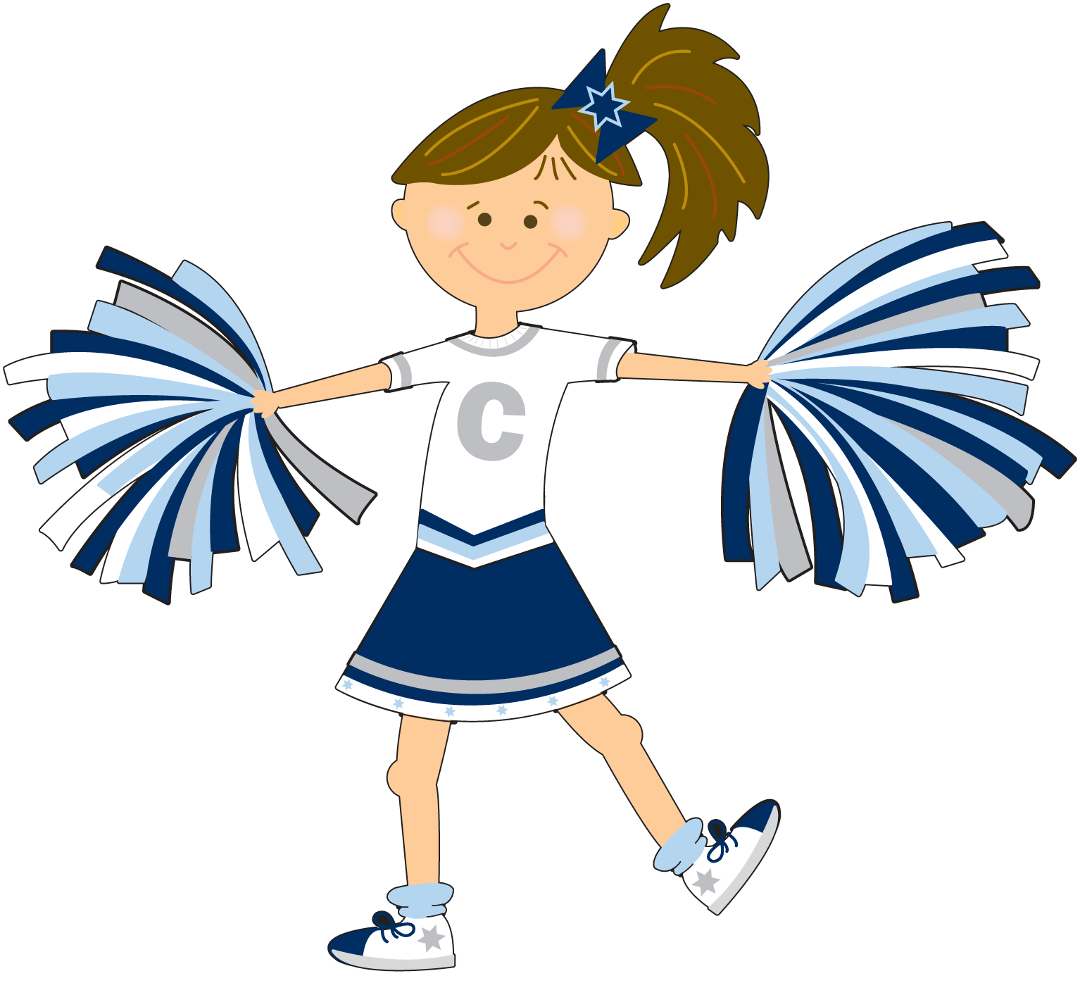Deep fried fruit day. Clipart boy cheerleader
