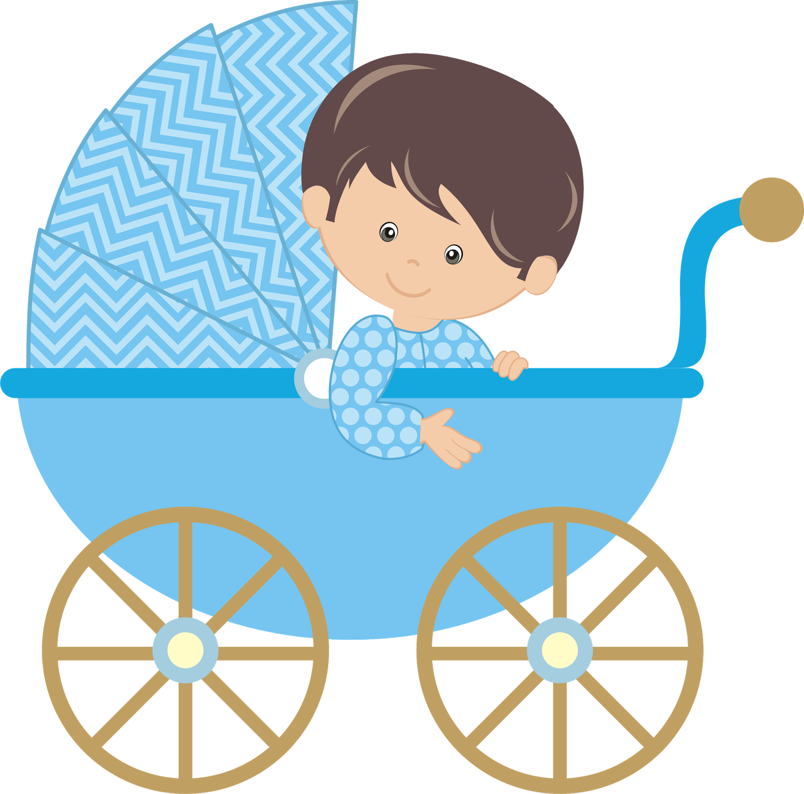 pacifer clipart baby carriage