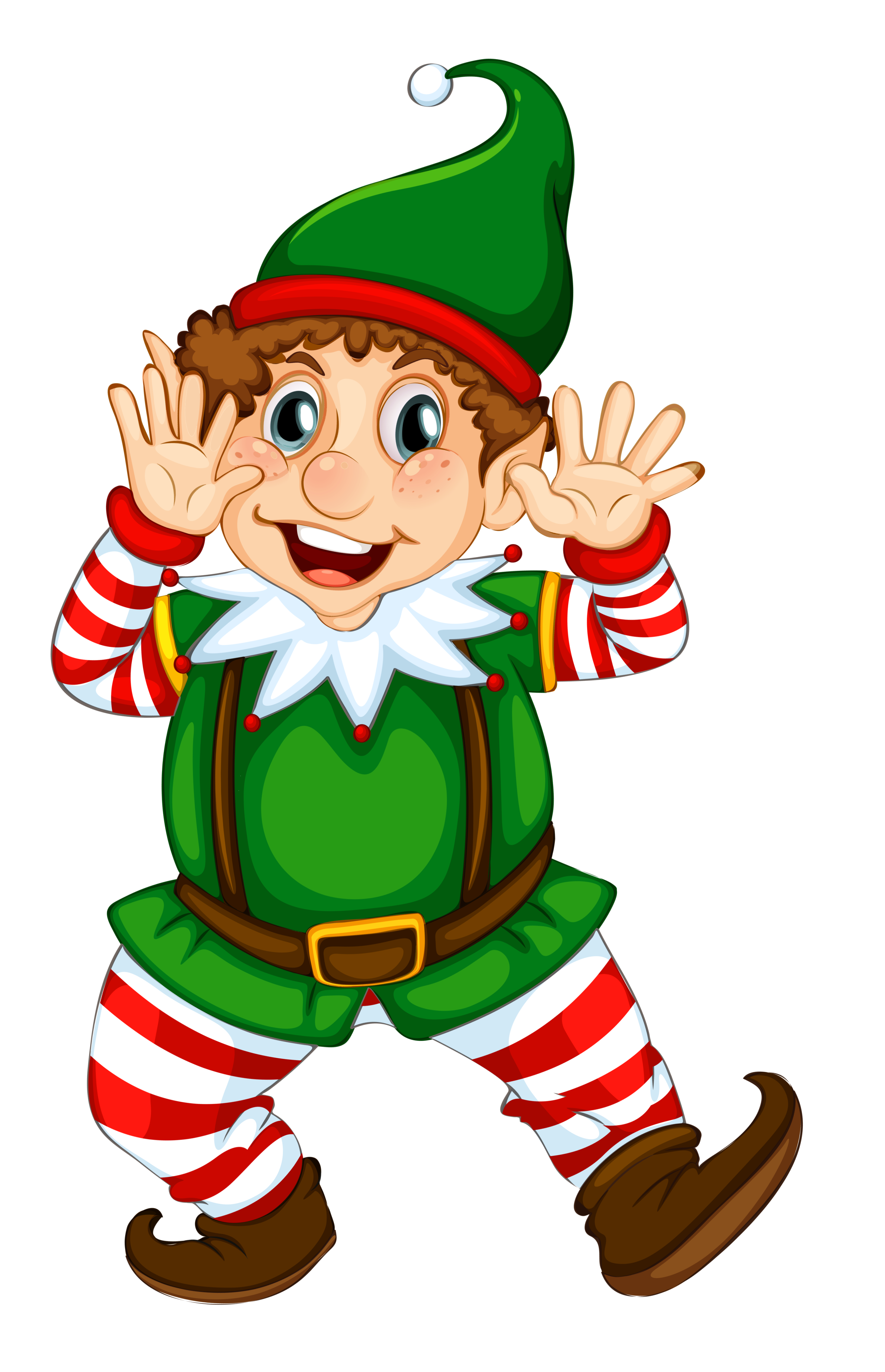 Transparent christmas elf png. Holidays clipart animated
