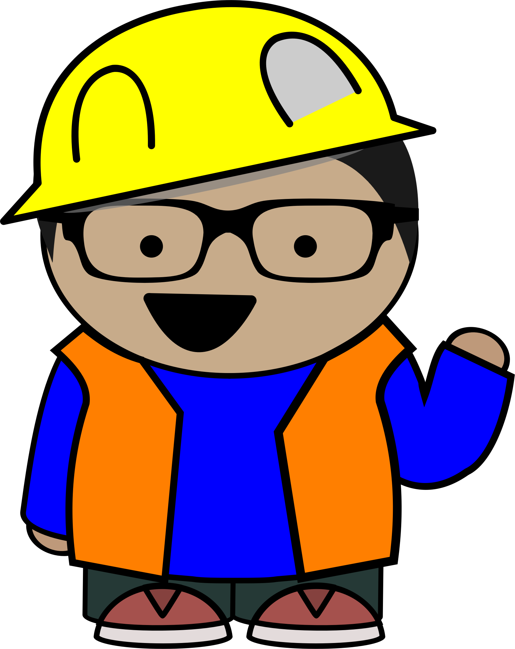 construction clipart boy