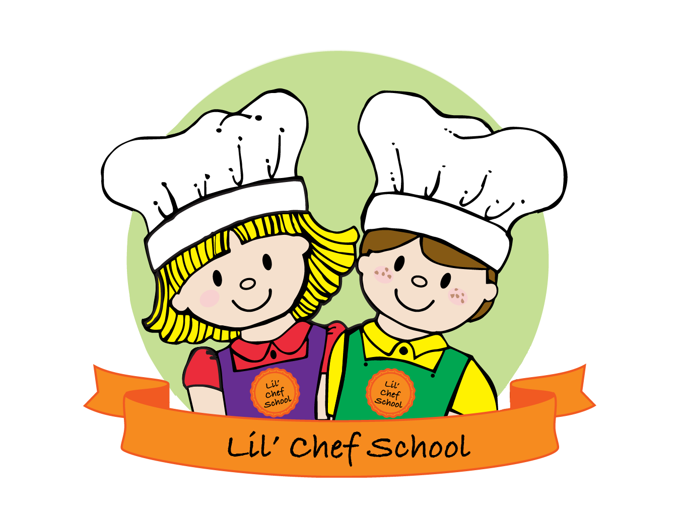clipart boy cooking