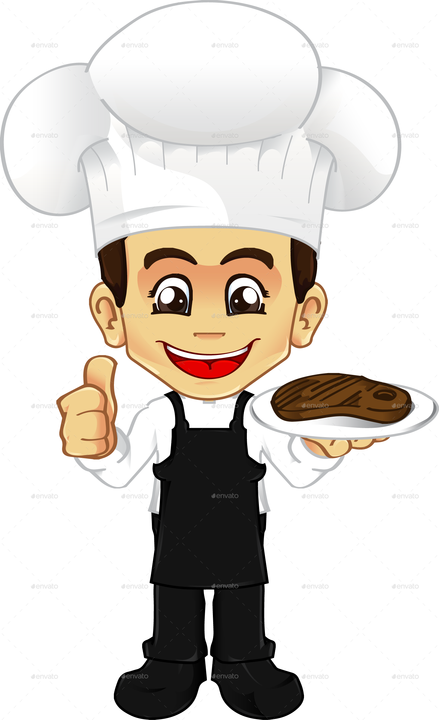 pancakes clipart cook