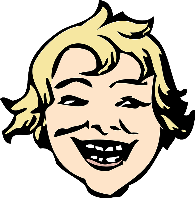 Clipart boy face. Head people happy kid