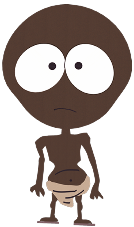 Starvin marvin character south. Clipart boy malnourished