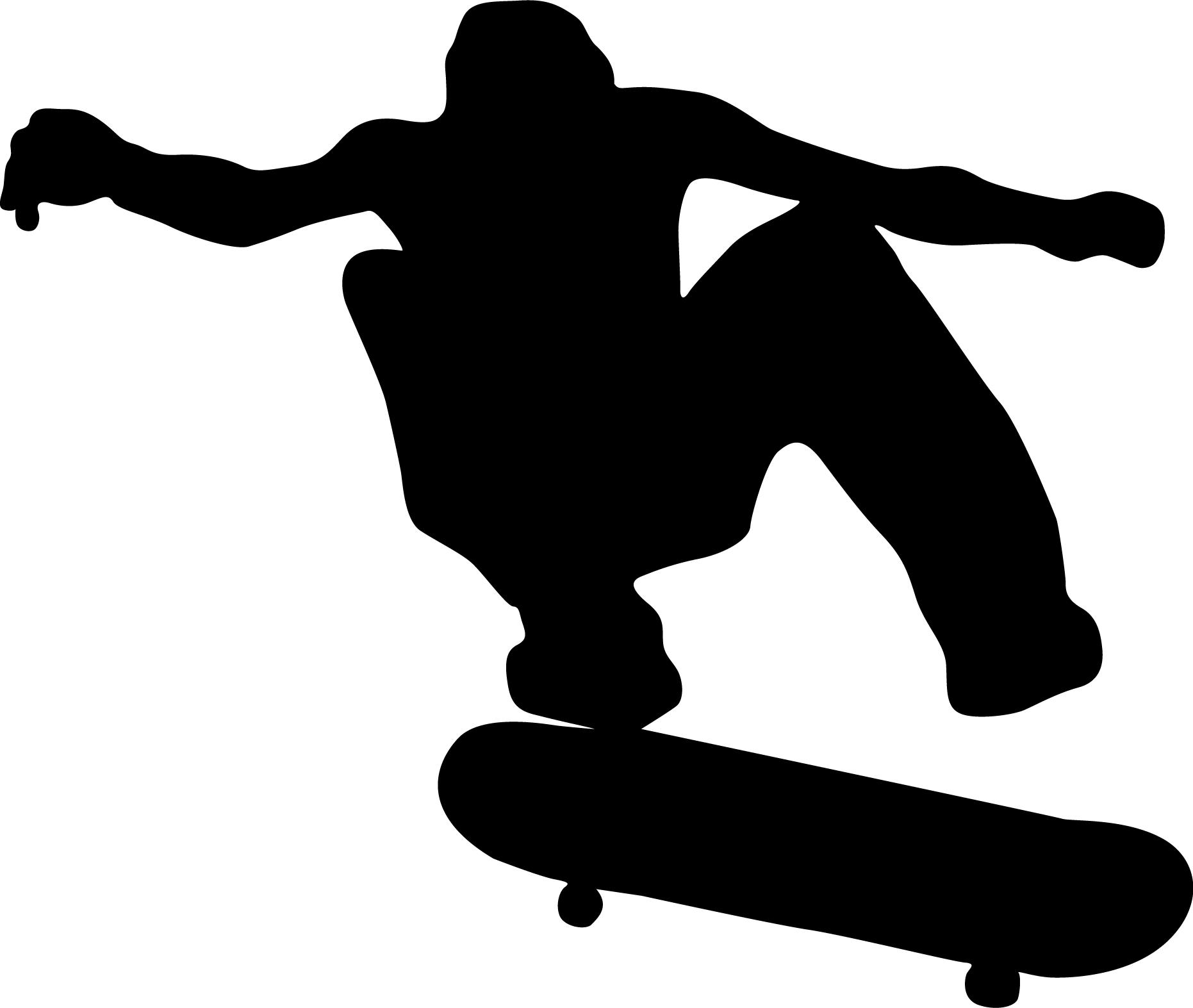 Youtube clipart skateboard. Silhouette google search rooms