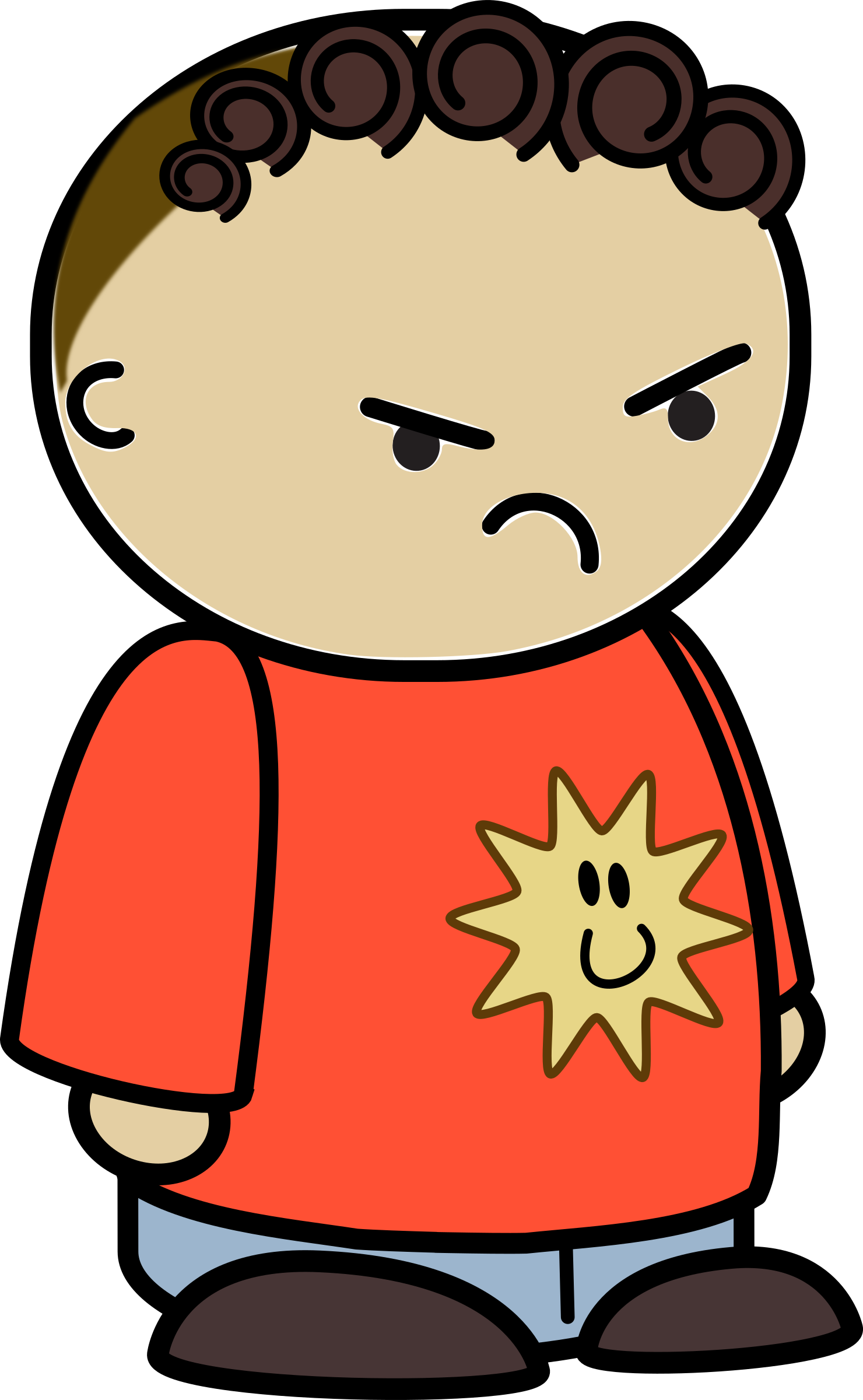crying clipart unhappiness