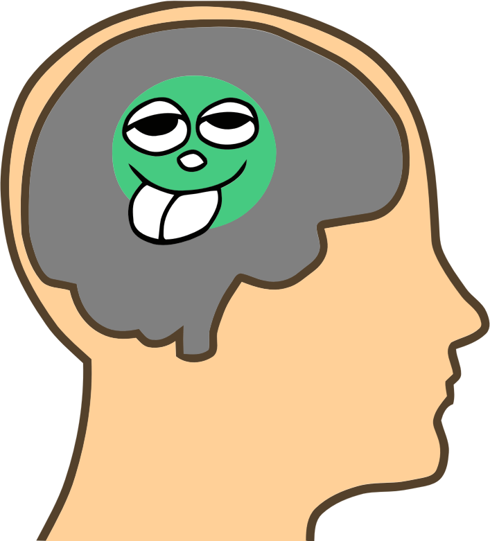 clipart brain character