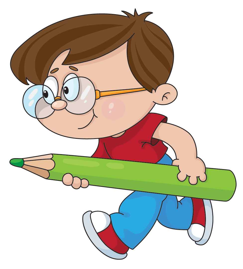 Writer clipart child. Five senses facts science