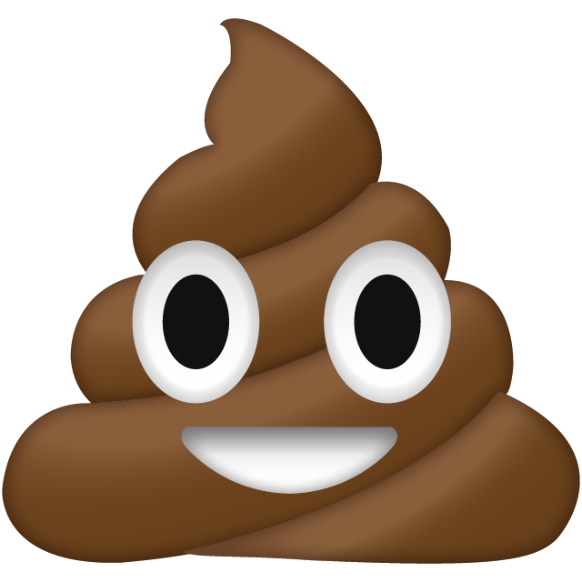 Poop poop emoji