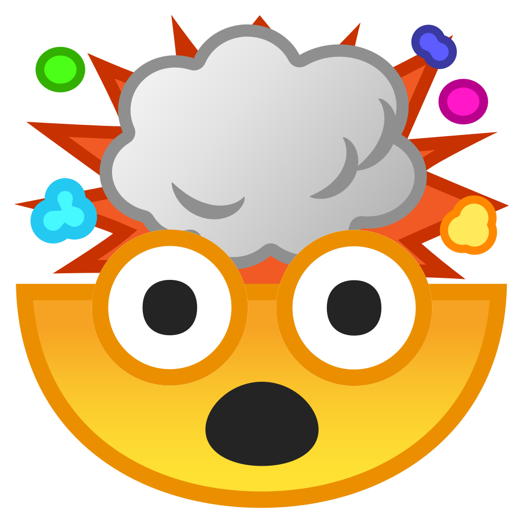 clipart brain emoji