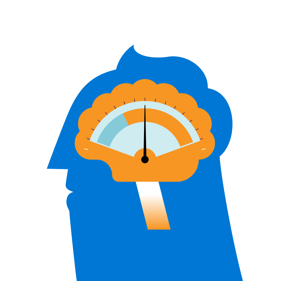 Clipart brain emotion. Dial emotions orange psi