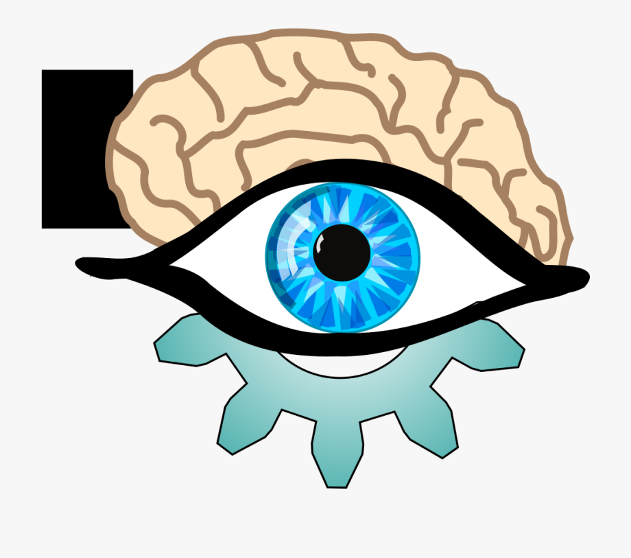 clipart brain eye