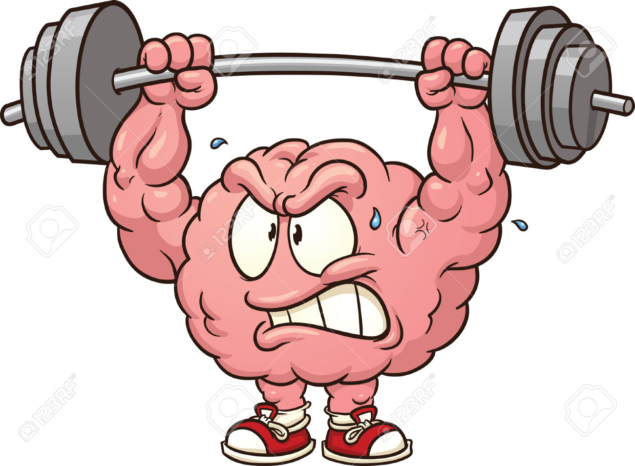 clipart brain muscle