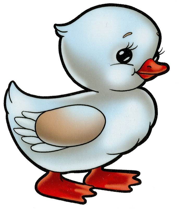 shapes clipart duck