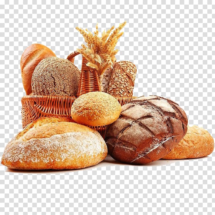 clipart bread baked goods