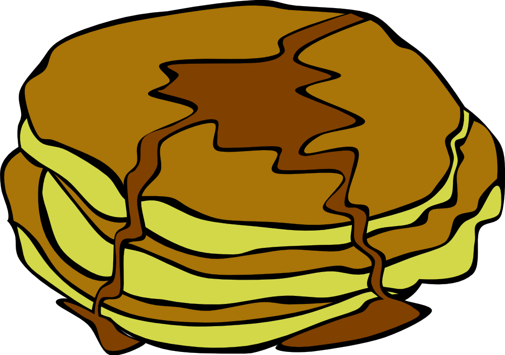 pancakes clipart plate pancake