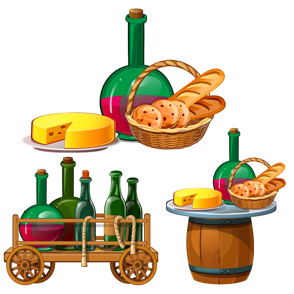 clipart bread cheese bread