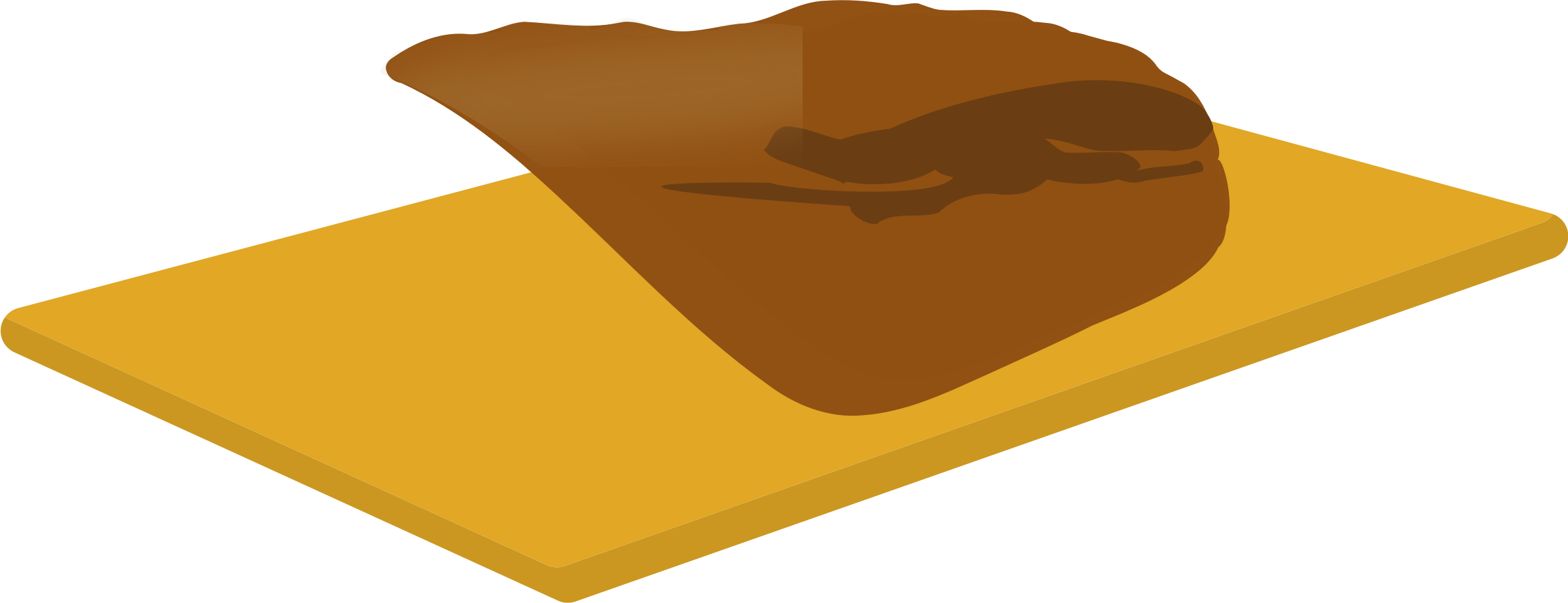 On cutting board big. Clipart bread christmas