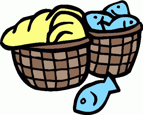 fish clipart bread
