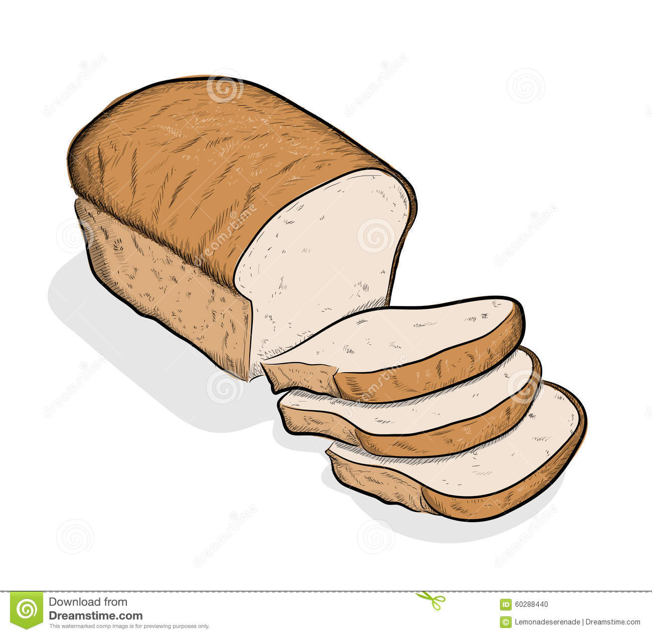 clipart bread high quality