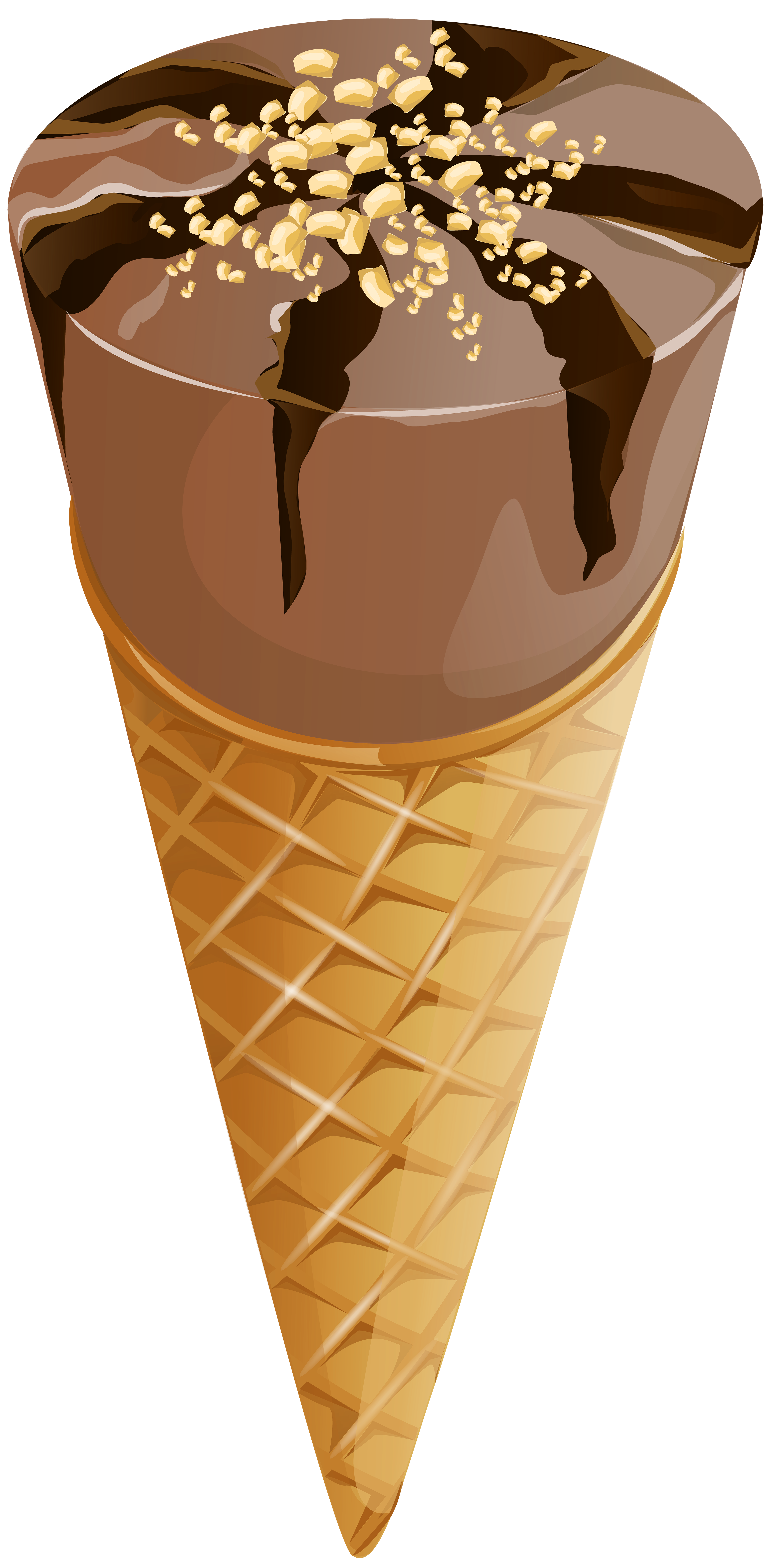 Chocolate ice cream transparent. Fat clipart sugary food