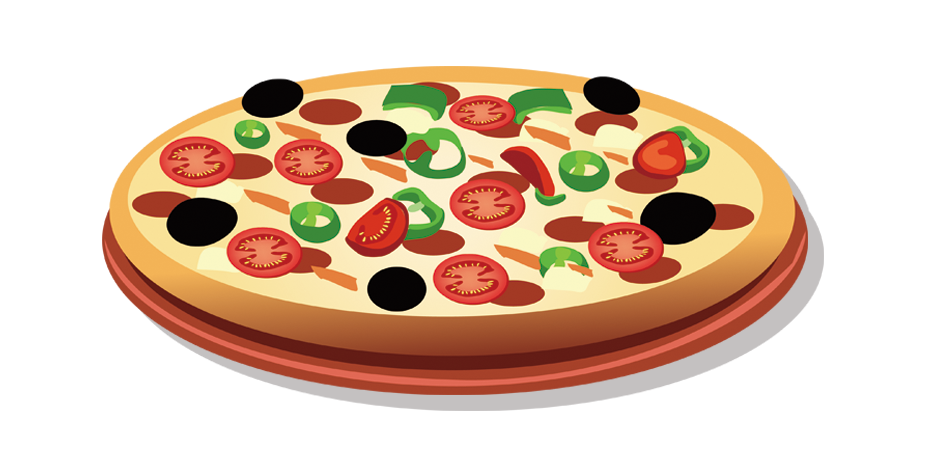 meal clipart coke pizza