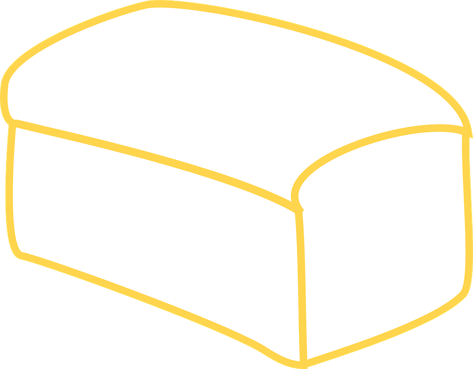 clipart bread outline