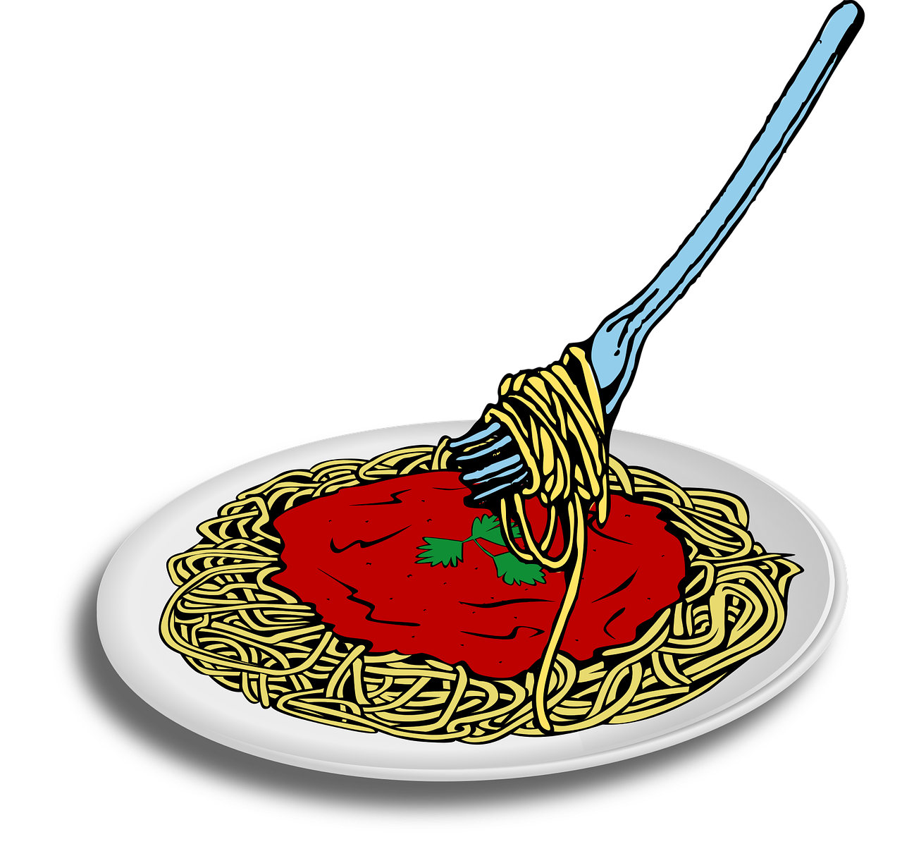 noodles clipart spagetti